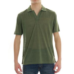 POLO IN LINO MILITARE